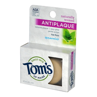 Tom'sofMaine 天然上蜡扁平牙线 薄荷味 30米 清新口气清洁牙龈齿缝去牙菌斑抗菌