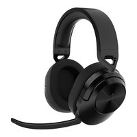 美商海盗船 HS55 游戏耳机  杜比音效 全指向麦克风 轻量化设计 HS55 WIRELESS 黑色 无线/蓝牙连接