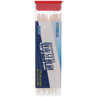 剔爽（BRUSHPICKS）台湾环保塑料一次性双头鱼骨软毛牙签刷 便携装40支/盒