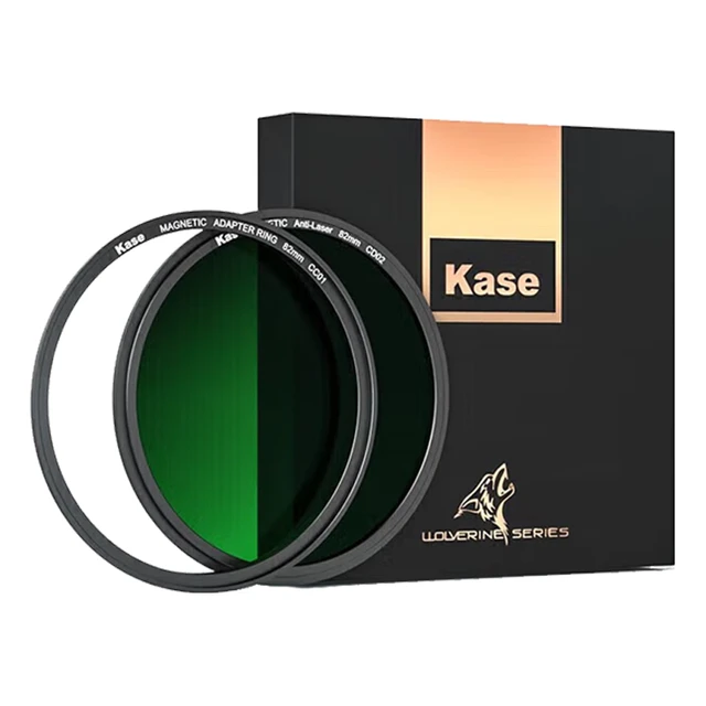 Kase 卡色 金刚狼磁吸防激光滤镜82mmCMOS保护镜晚会夜场演唱会拍摄利器防强光防激光滤镜+磁吸转接环