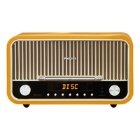 飞利浦(PHILIPS)TAM6208蓝牙桌面hifi音响高保真CD播放复古收音一体机(新品) 琥珀黄