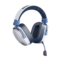 VALKYRIE 瓦尔基里 VK S1 火影忍者联名款 耳罩式头戴式三模动圈游戏耳机 宇智波佐助 深蓝色耳罩