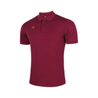 KELME 卡尔美 男子POLO衫 3891064 酒红 S