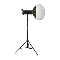 NiceFoto 色温可调 LED补光灯+灯架+灯笼罩