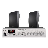  SAST/先科 120W功放 壁挂式音响套装+功放  黑色