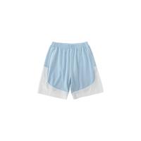 巴厘小猪宝宝短裤夏季薄款婴儿五分裤女童中裤男童休闲裤儿童 白蓝 90 cm 90cm