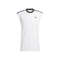adidas速干舒适篮球运动背心男装夏季阿迪达斯JE9290 白/黑色 M
