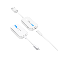 EZCast 企业级会议点对点投屏 无线图传HDMI传输器+Type-C DP发射器+HDMI接收器 1.8米