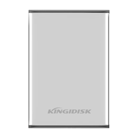 黑甲虫 SLIM系列 SLIM500 2.5英寸Micro-B便携移动机械硬盘 500GB USB3.0 珍珠银