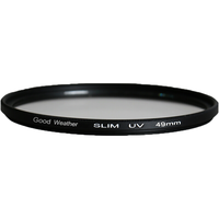 天气不错 49mm超薄Slim UV滤镜 适合佳能M3 M10 15-45mm/50mm f1.8/索尼55-210mm/50mm F1.8等微单镜头