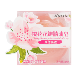 蔻斯汀 樱花花瓣精油皂 100g