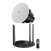 SAST/先科 公共广播 蓝牙吸顶音响套装+无线蓝牙发射器