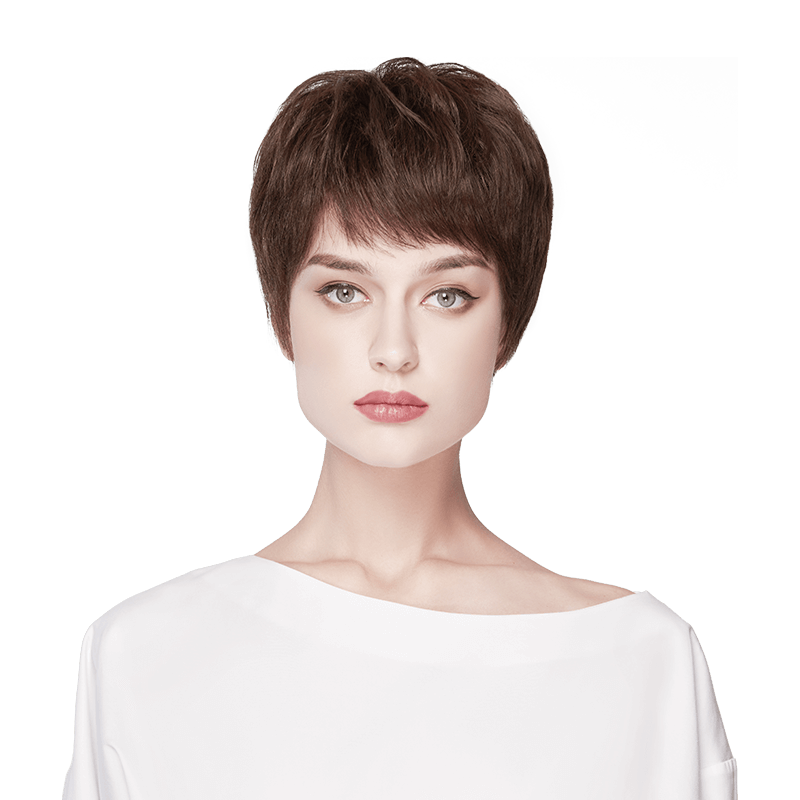  Rebecca/瑞贝卡 全真人发丝 女士假发