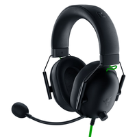 雷蛇 旋风黑鲨V2 X USB头戴式 电竞游戏耳机 麦克风7.1 环绕 听声辨位