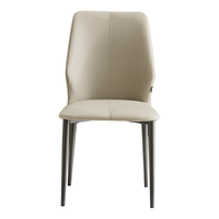 全友家居 现代风椅子软包靠背办公椅家用客厅餐厅久坐舒服餐椅凳子 幻影餐椅*2