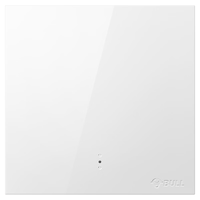 公牛 智能开关 语音/手动控制  无需联网 一位遥控开关 白色GTQ112 一开双控白色