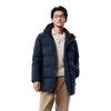 【蜂狂双十一】波司登羽绒服2025冬季经典宽松休闲加厚保暖 黑黛青5177-男款 170/92A