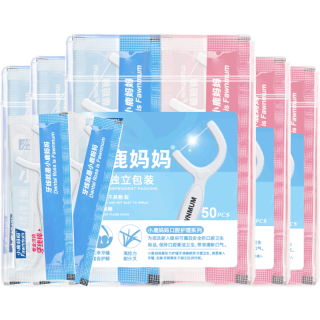  Fawnmum/小鹿 超细 牙线  240支*4盒