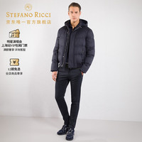 Stefano Ricci 史蒂芬劳.尼治 男装 羊绒马海毛鹅羽绒连帽外套