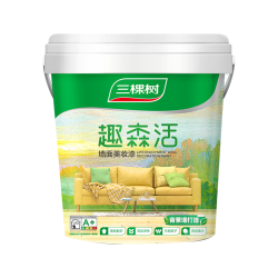 三棵树 趣森活 网红小罐漆1L 纯白色