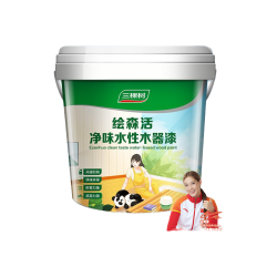 三棵树 绘森活 HSH110 净味水性木器漆 白色 1kg