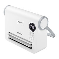 PHILIPS 飞利浦 AHR3124FX 暖风机 白银色