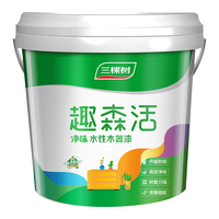 三棵树 漆(SKSHU) 水性木器漆木头清油漆家用自刷涂料家具翻新木门漆改色喷漆 0.8kg花梨木(不覆盖木纹)