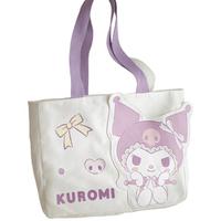 HELLO KITTY IP联名大版图案帆布包单肩包女大容量通勤旅行袋收纳袋手提