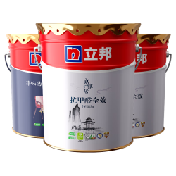 立邦 乳胶漆内墙漆油漆涂料京雅居抗甲醛全效无添加套装 54L 调色