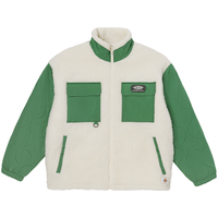 Dickies休闲棉服夹克男撞色口袋时尚百搭保暖外套上衣 DK011258 奶油色 XL