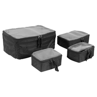 Tasmanian Tiger德国TT塔虎模块化收纳四件套物品分类收纳包防泼水背包配件附包 黑色