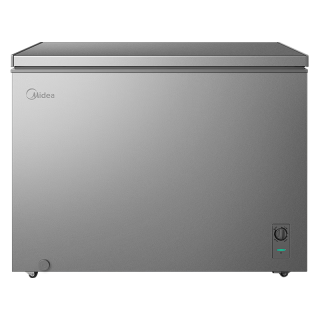  Midea/美的 一级能效 卧式冰柜  钛钢灰 301L