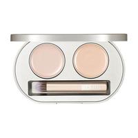 卞卡 【孙千同款】双色遮瑕膏遮斑遮黑眼圈斑点痘印保湿提亮520送女友 【CH02】适合白皮/冷白皮