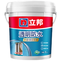 立邦 透明防水胶 5kg 窗台款