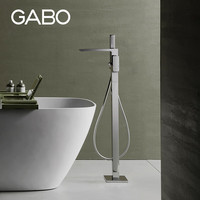 观博 家装主材卫浴家用卫生间浴缸龙头全铜落地式冷热水水龙头