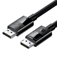 UGREEN 绿联 80390 DP1.4 视频线缆 1m 黑色