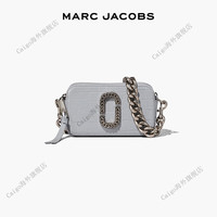 MARC JACOBS 莫杰（MARC JACOBS）SNAPSHOT牛皮鳄鱼压纹斜挎相机包 灰色