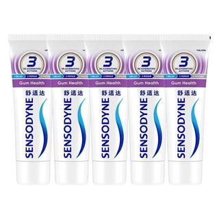 SENSODYNE 舒适达 基础护理系列 牙龈护理牙膏 100g*5
