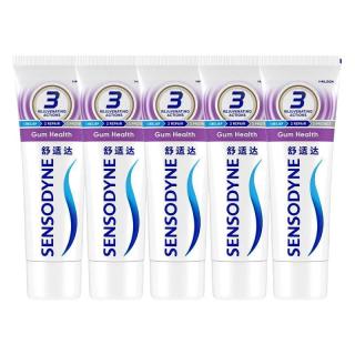 SENSODYNE 舒适达 基础护理系列 牙龈护理牙膏 100g*5