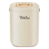 亚都加湿器家用轻音卧室办公室桌面空气净化香薰喷雾大容量经典双孔喷雾USB插电款带夜灯2档有雾型台面式有雾桌面加湿全屋加湿净化加湿02按钮式100ml/h