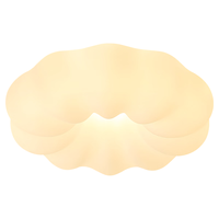 HP惠普卧室云朵led吸顶灯奶油风南瓜房间儿童房灯普瑞护眼中山智能灯具