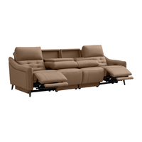 芝华仕头等舱乌托邦40043真皮多功能电动沙发棕色2.69m小户型2025