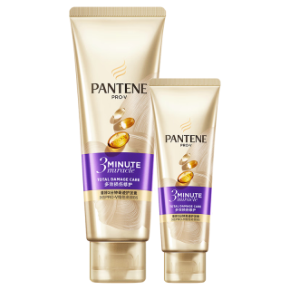  PANTENE/潘婷 修护染烫干枯改善毛躁 护发素  180ml+40ml