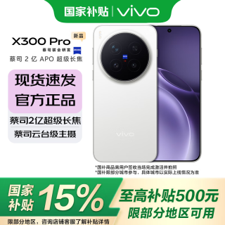 国家补贴：vivo X300 Pro 5G手机 16G+512G