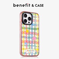 benefit 韩风彩色格纹星星iphone17