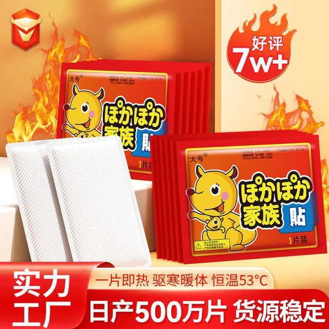 帝寐 H4711 袋鼠暖宝宝发热贴 10片装