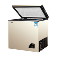 冰熊 BingXiong冰柜家用小型158L 冰柜一级节能低噪小冷柜冷冻冷藏食品保鲜小冰箱 玫瑰金 139L 【减霜 可囤约108L】 玫瑰金 87L 【减霜 单门80斤】