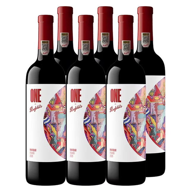 今日必买：奔富 一号 干红葡萄酒 750ml 法国原瓶 六支整箱（原箱）