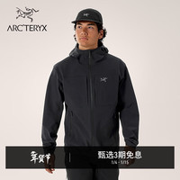 ARC'TERYX GAMMA HOODY 防风 男子 软壳夹克 BLACK/黑色 L