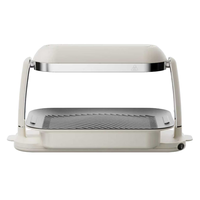 美的（Midea）照烧炉家用烤肉烤串一体机电烤盘锅电烧烤炉专利石墨烯无油烟扩散烤肉可拆洗分体多功能不沾 P06